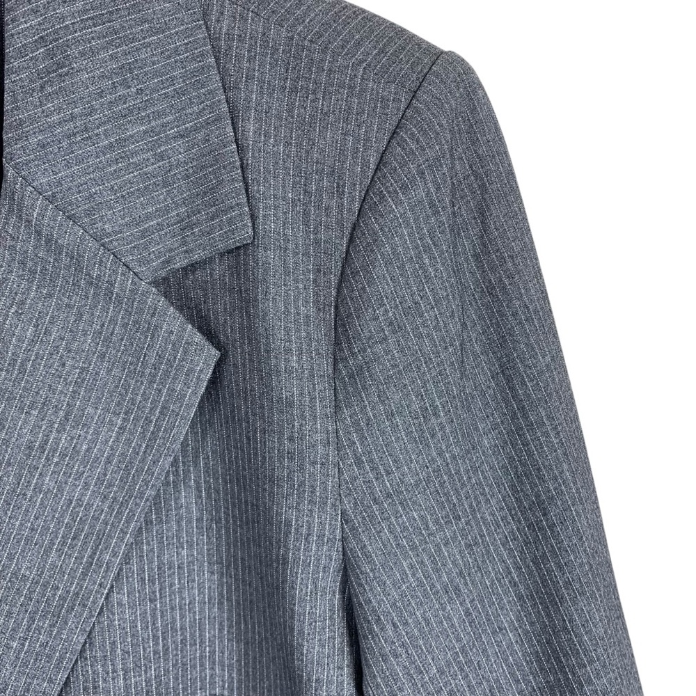 NWT Kaffe Blazer 'Ellie' in Mottled Grey Women's Charcoal Blazer size38 - Picture 7 of 14